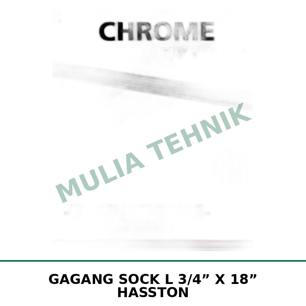GAGANG SOCK L 3/4” X 18” HASSTON