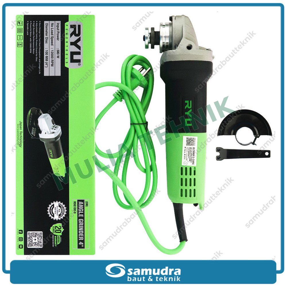 MESIN GURINDA 4" (580W) RSG100-6 RYU