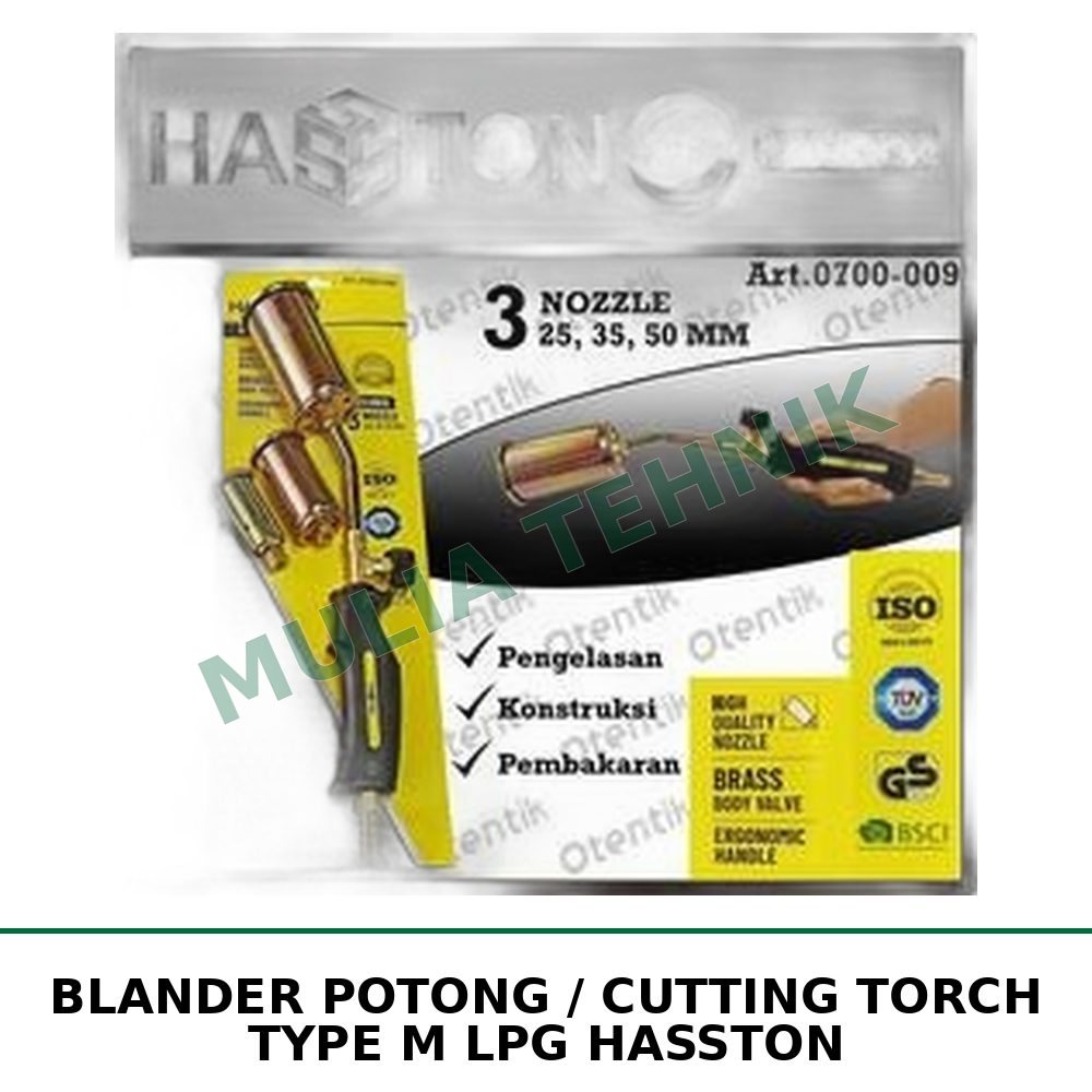 BLANDER POTONG / CUTTING TORCH TYPE M LPG HASSTON