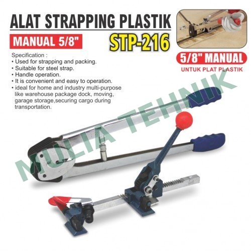 ALAT STRAPPING PLASTIK SET 5/8" ALDO
