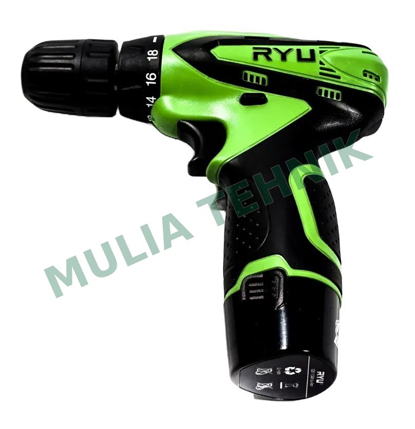 MESIN BOR CORDLESS RCD12V-1 10MM (12V) RYU