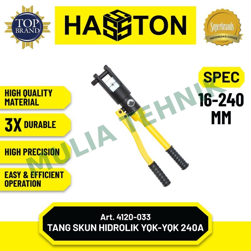 TANG SKUN HYDRAULIC YQ240 16 - 240 MM KUNING HASSTON