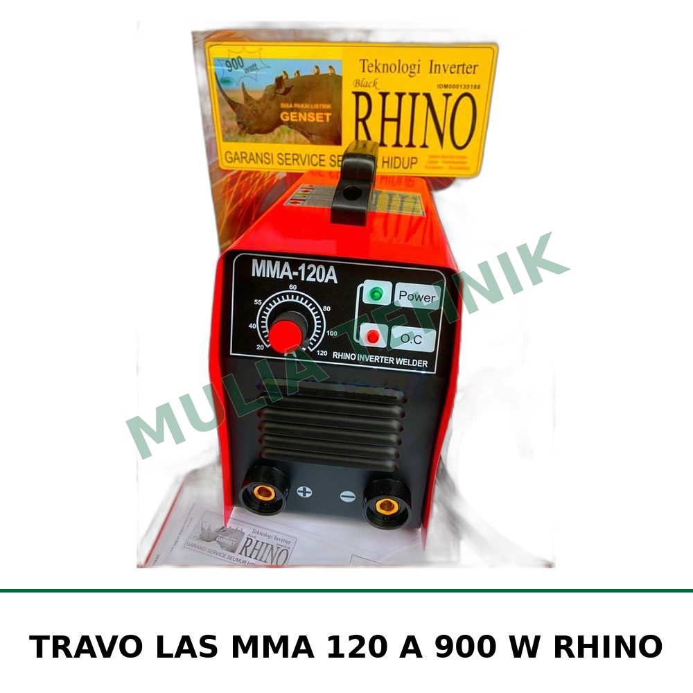 TRAVO LAS MMA 120 A 900 W RHINO