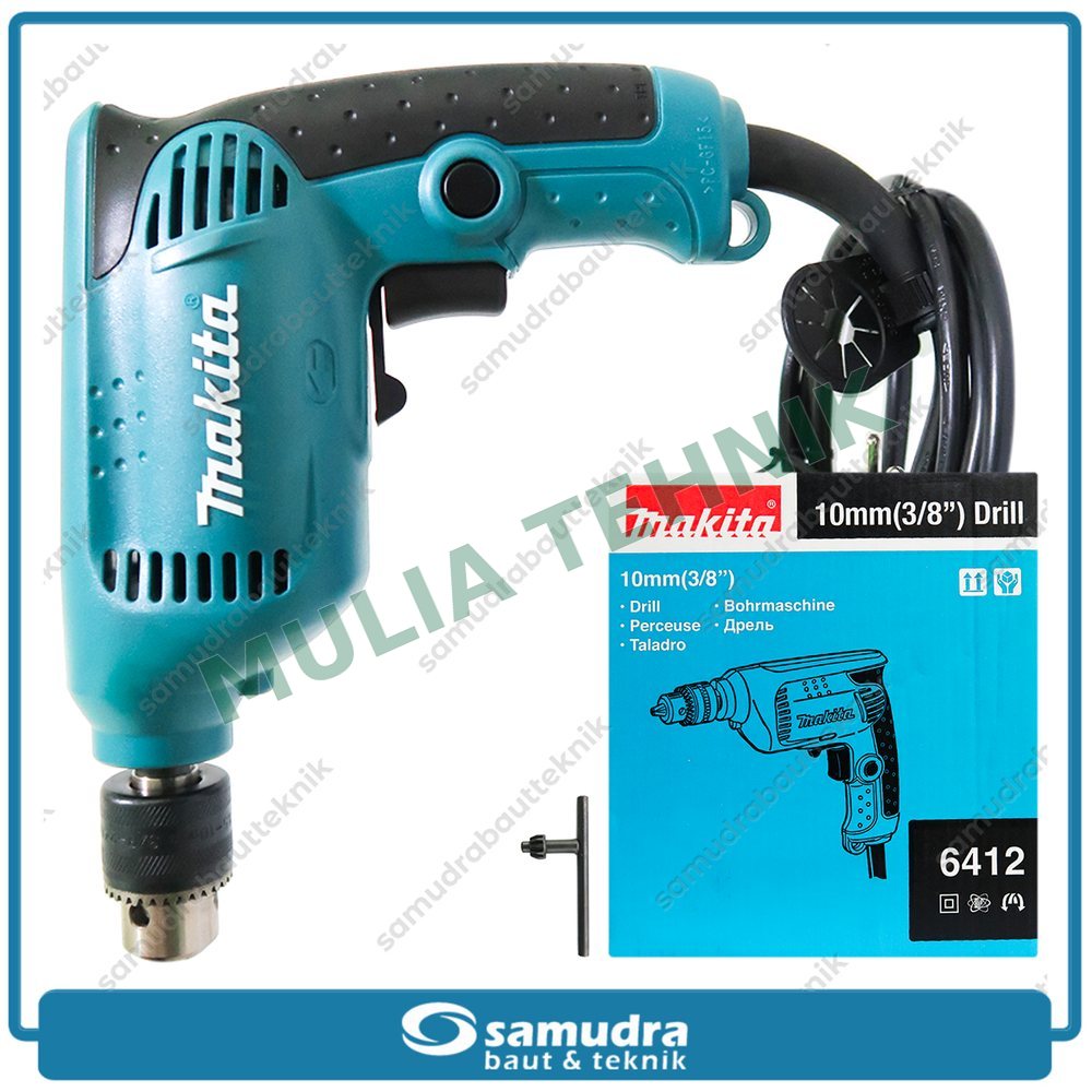 MESIN BOR VARIABLE 450W 10MM MAKITA
