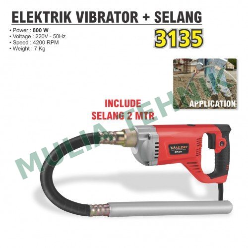ELEKTRIK VIBRATOR DAN SELANG TYPE 3135 ALDO