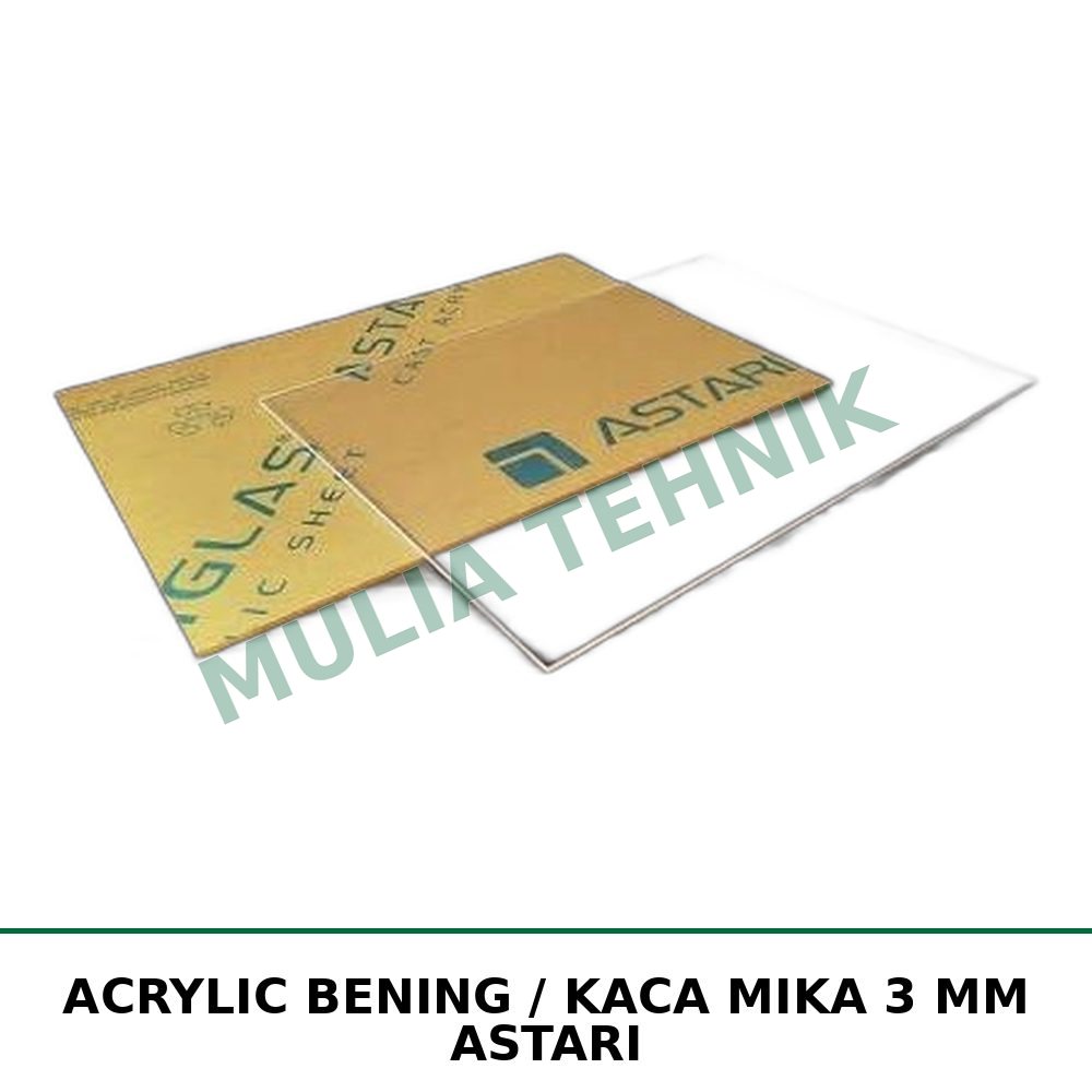 ACRYLIC BENING / KACA MIKA 3 MM ASTARI