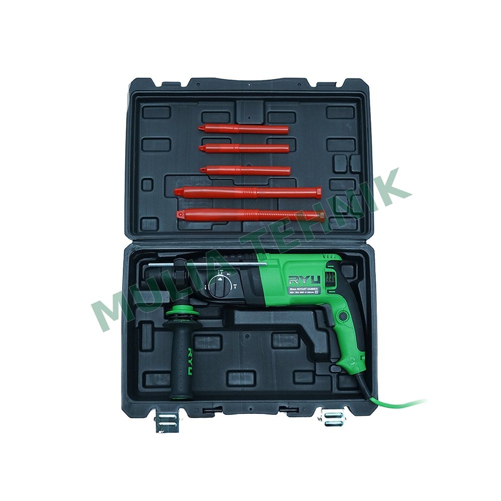 MESIN BOR ROTARY HAMMER RRH26 26MM (850W) RYU