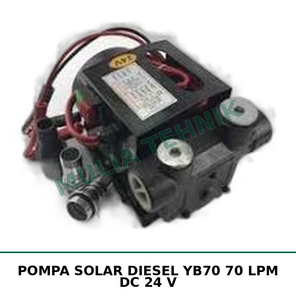 POMPA SOLAR DIESEL YB70 70 LPM DC 24 V