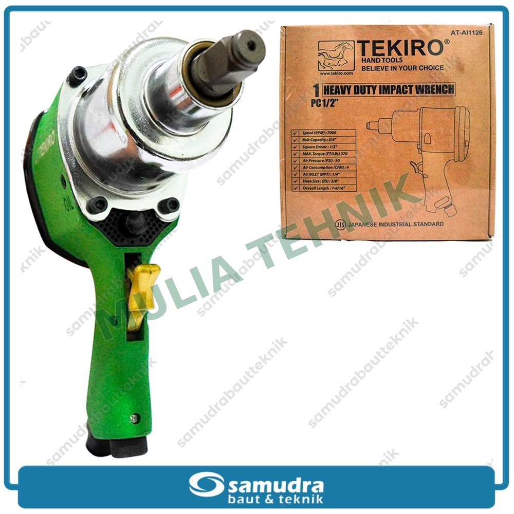 ALAT BUKA BAUT HEAVY DUTY IMPACT WRENCH 1/2" TEKIRO