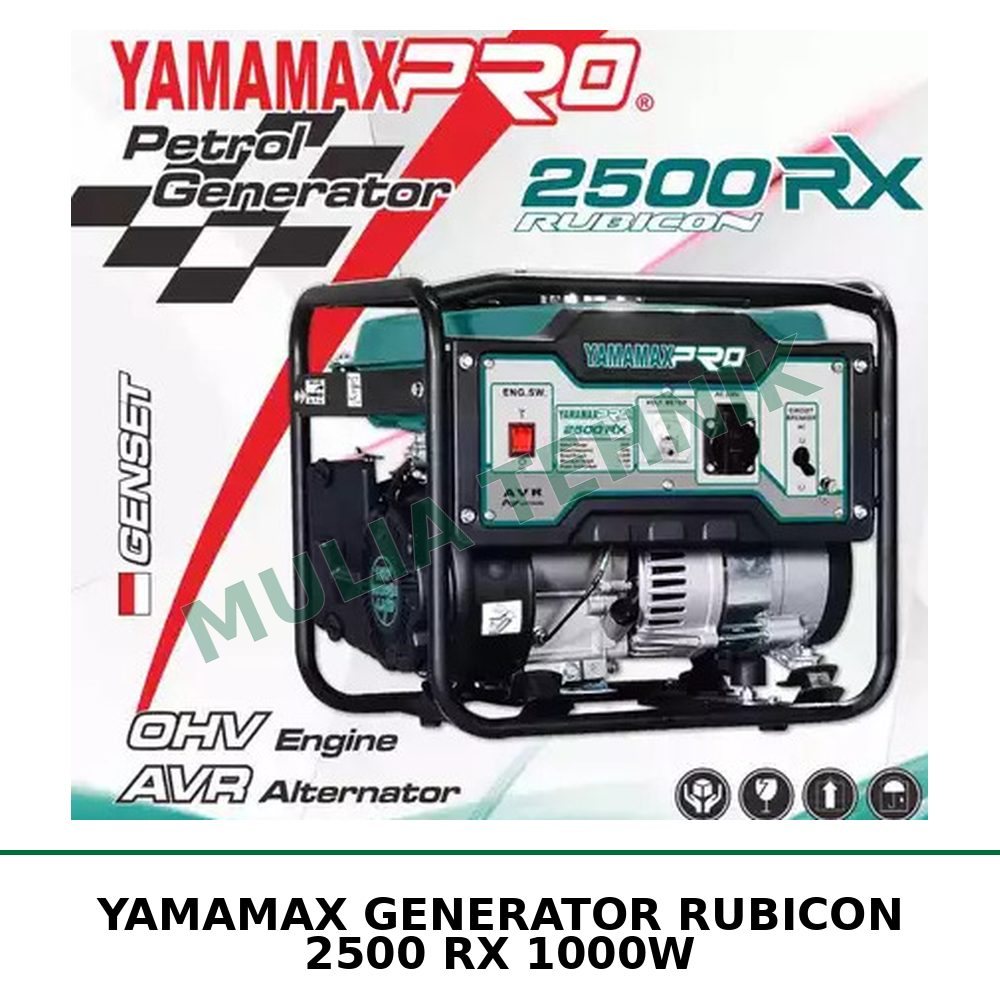 YAMAMAX GENERATOR RUBICON 2500 RX 1000W