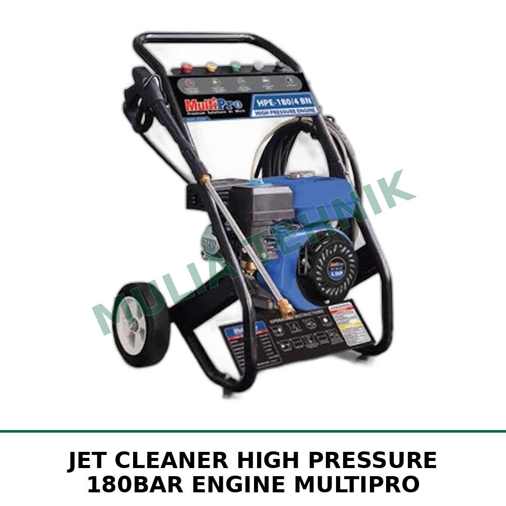 JET CLEANER HIGH PRESSURE 180BAR ENGINE MULTIPRO