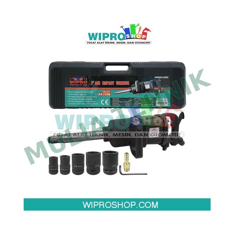 AIR IMPACT WRENCH 1" AS-725B WIPRO
