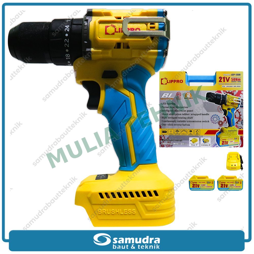 LIPRO BOR CORDLESS 13MM 21V LCP-1350