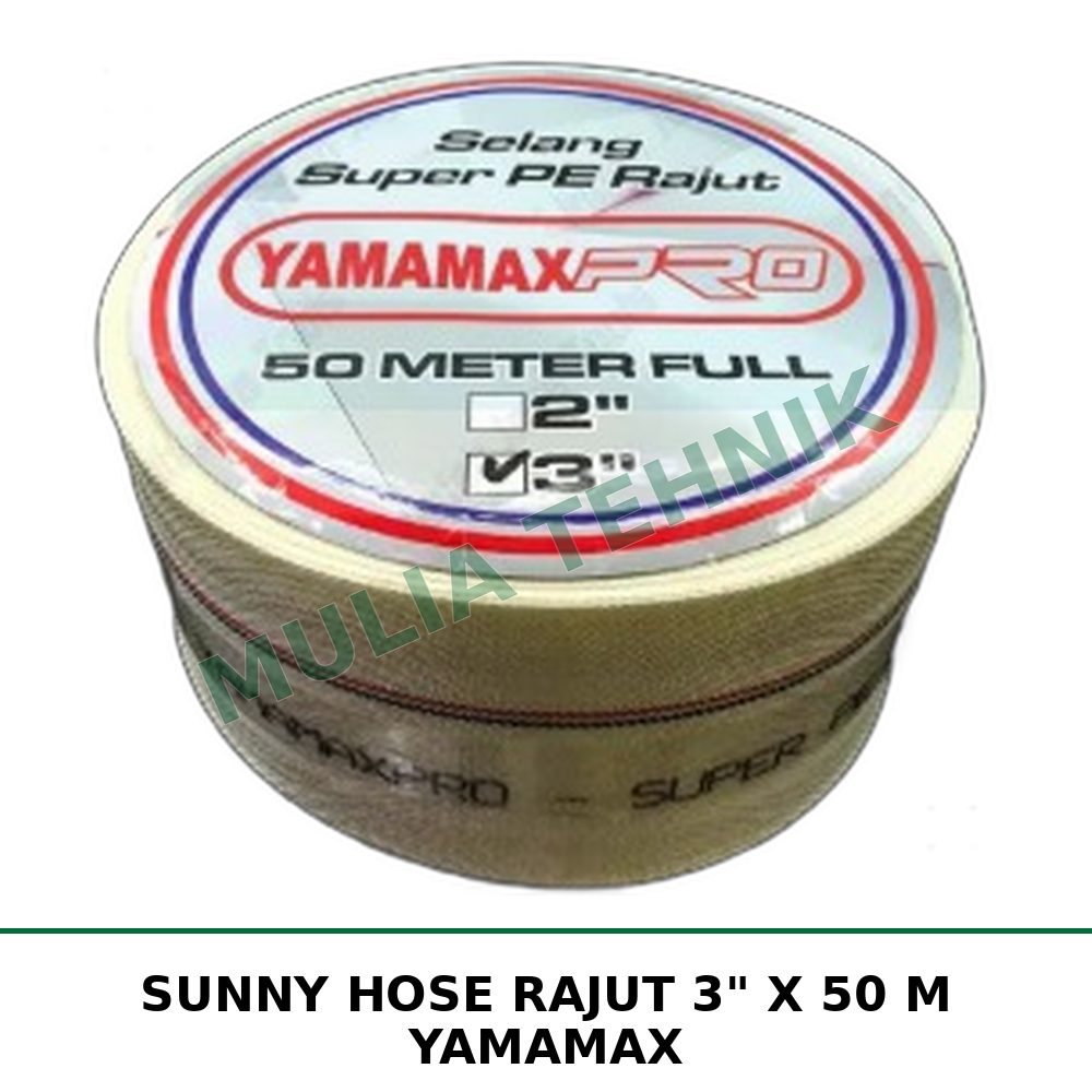 SUNNY HOSE RAJUT PUTIH 2" X 100 M TIGER