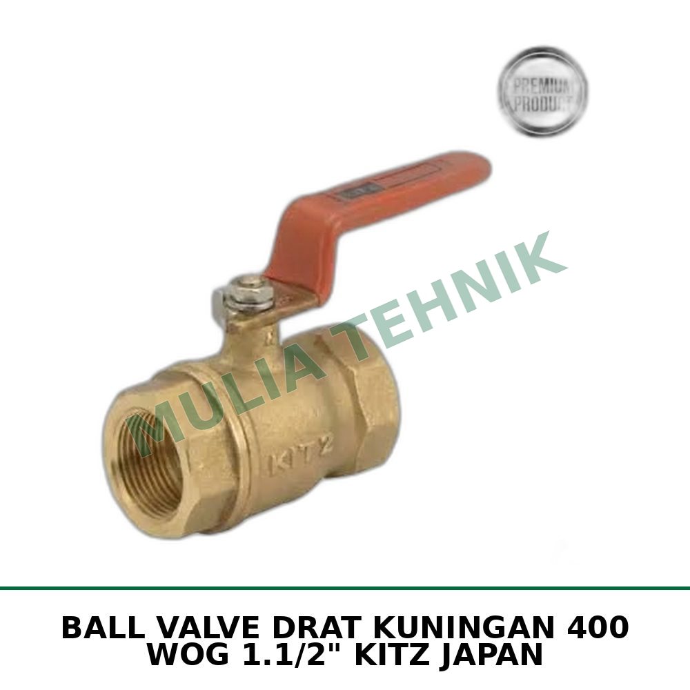 ANIX BALL VALVE DRAT SS 316 1.1/2"