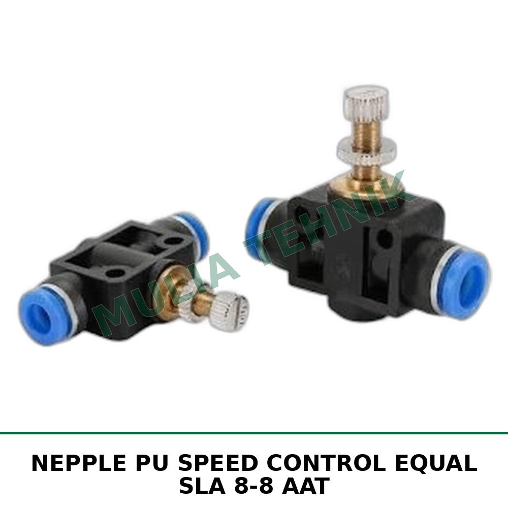 NEPPLE PU SPEED CONTROL EQUAL SLA 4-4 AAT